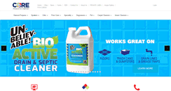 Desktop Screenshot of coreproductsco.com